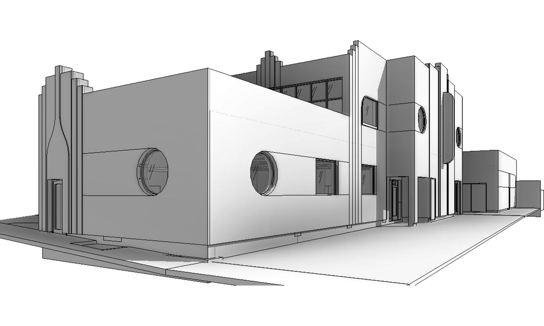 Project rendering of The Umbrella at 280 Blake Street in New Haven